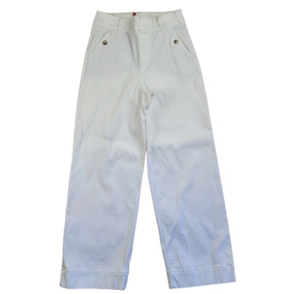 Spanx Stretch Twill Cropped Wide Leg Pants - Picture 1 of 11